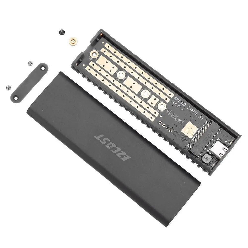 M.2 NVME Mobile Hard Disk Box Speed PCIe To USB3.1 GEN2 Solid State SSD - Whispering Desires Shoppe
