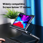 Lapstop Stand With 8-in-1 Docking Station - Whispering Desires Shoppe