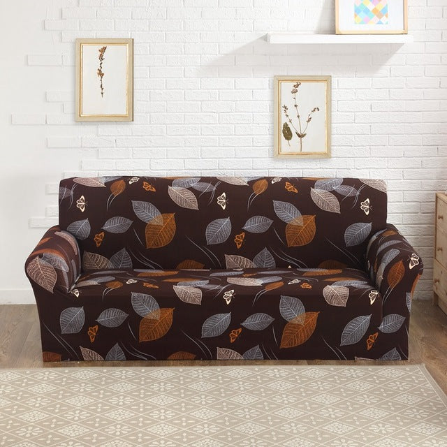 Stretch Sofa Covers Furniture Protector Polyester Loveseat Couch Cover l 1/2/3/4-seater Arm Chair Cover for Living Room eprolo