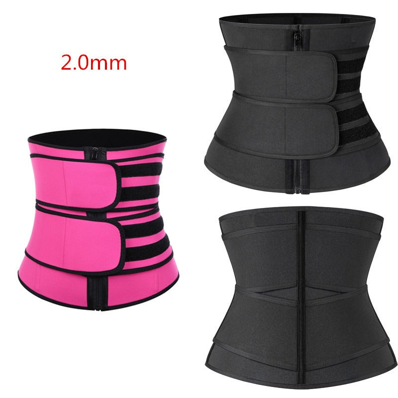 Women's zippered waist shaping clothing belt, beauty and sports belt belt eprolo