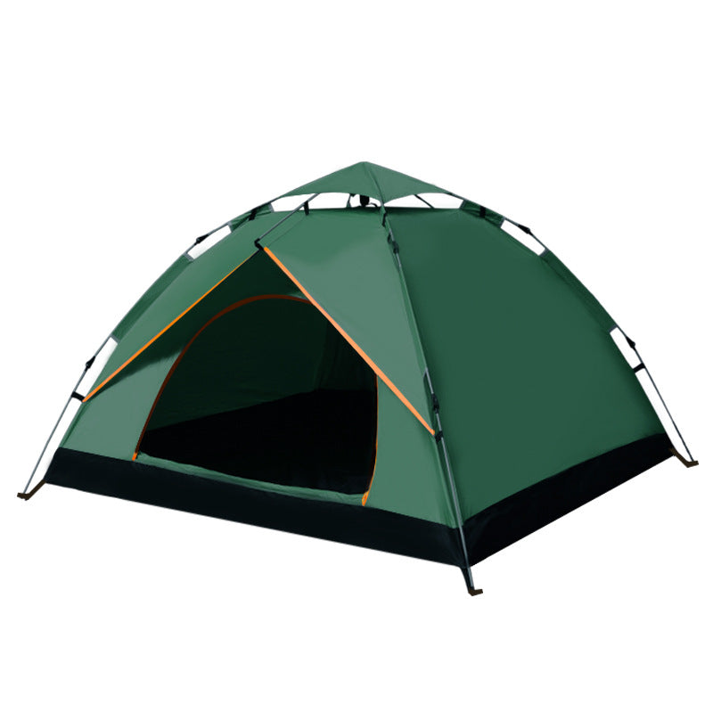 Outdoor Automatic Quick Open Tents Two Door Beach Camping Tent Breathable Rainproof And Sunscreen eprolo