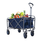 Outdoor Garden Multipurpose Micro Collapsible Beach Trolley Cart Camping Folding Wagon eprolo