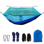 Bourette spinning 210T Nylon Hammock Outdoor Anti-mosquito Hammock Outdoor Camping Goods Bed Bearing eprolo