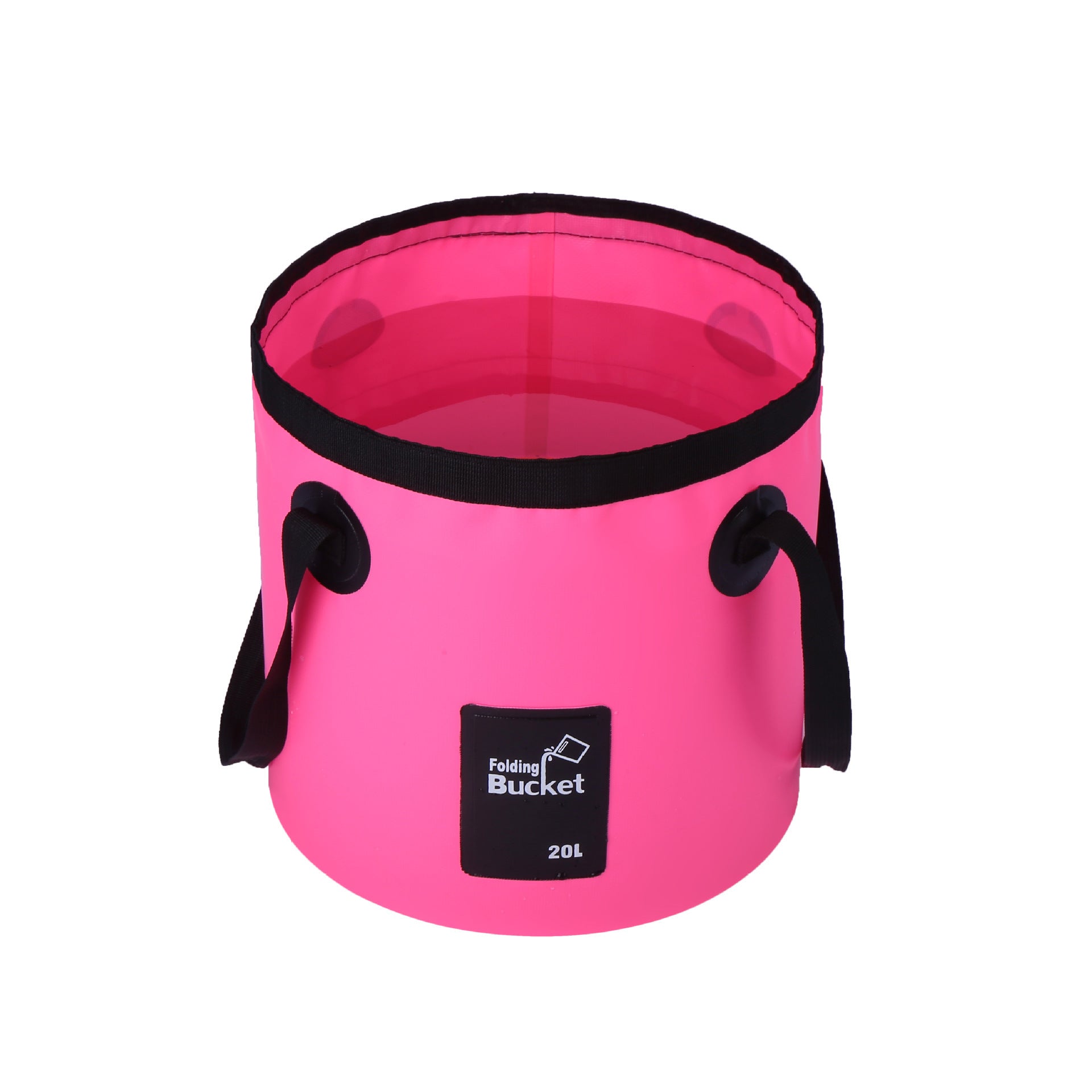 Outdoor Fishing Camping Waterproof Bucket PVC Foldable Water Bucket Bag Car Washing Bucket Portable Camping Water Storage Bag eprolo