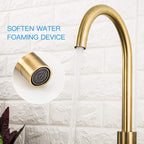 Stainless steel golden kitchen faucet, brushed gold face basin, washbasin, basin, mixed kitchen hot and cold Faucet eprolo