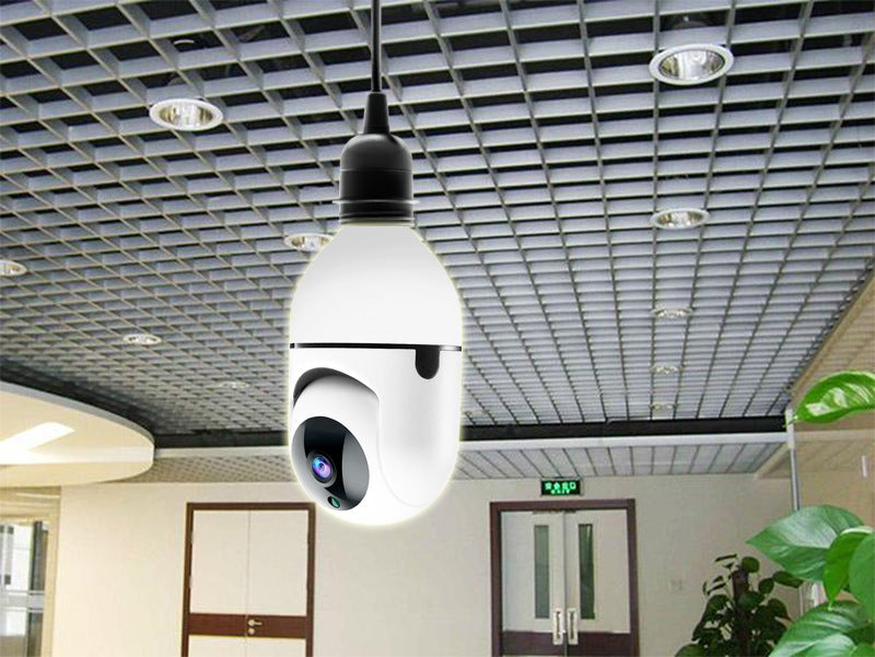 Bulb Shaking Head Machine Yilot APP Wireless WIFI Camera Home Security Monitoring - Whispering Desires Shoppe