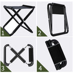 Outdoor chairs, combat readiness benches, fishing benches, camping horses, sturdy household foldable stools eprolo
