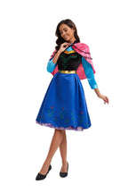 S-4XL Halloween Costume Frozen Cosplay Adult Anna Dress eprolo