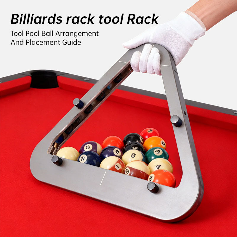 Precision Professional Billiard Ball Rack | Solid Wood, Zero-Gap 8-Ball & 9-Ball Pool Rack eprolo