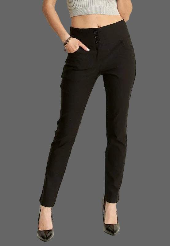 ADORA High Waist Skinny Pants - Whispering Desires Shoppe