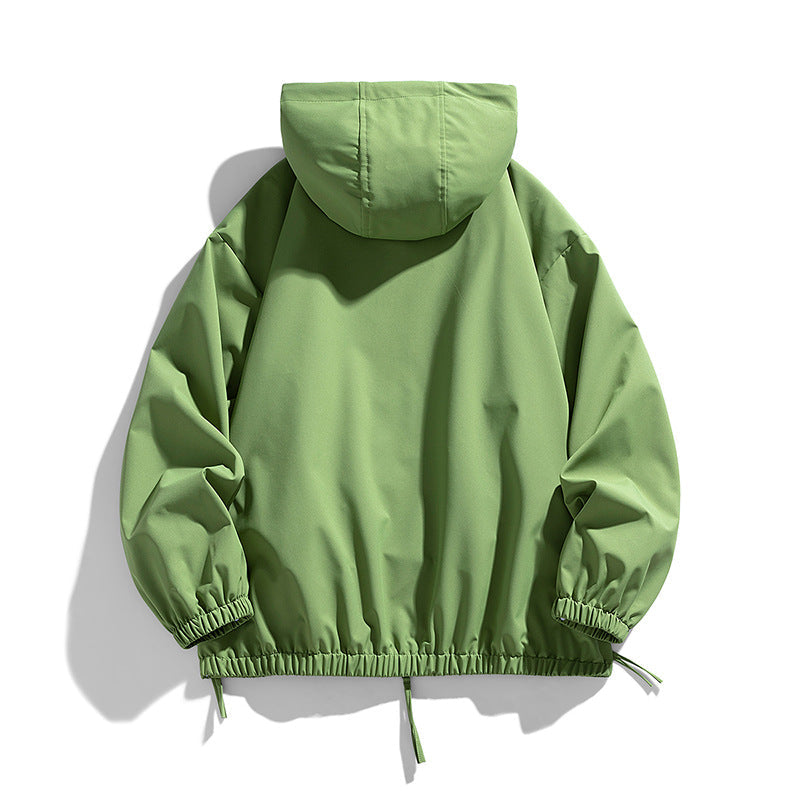 New trendy brand clothing, spring and autumn waterproof outdoor jacket, zipper style Hong Kong style casual jacket for men eprolo
