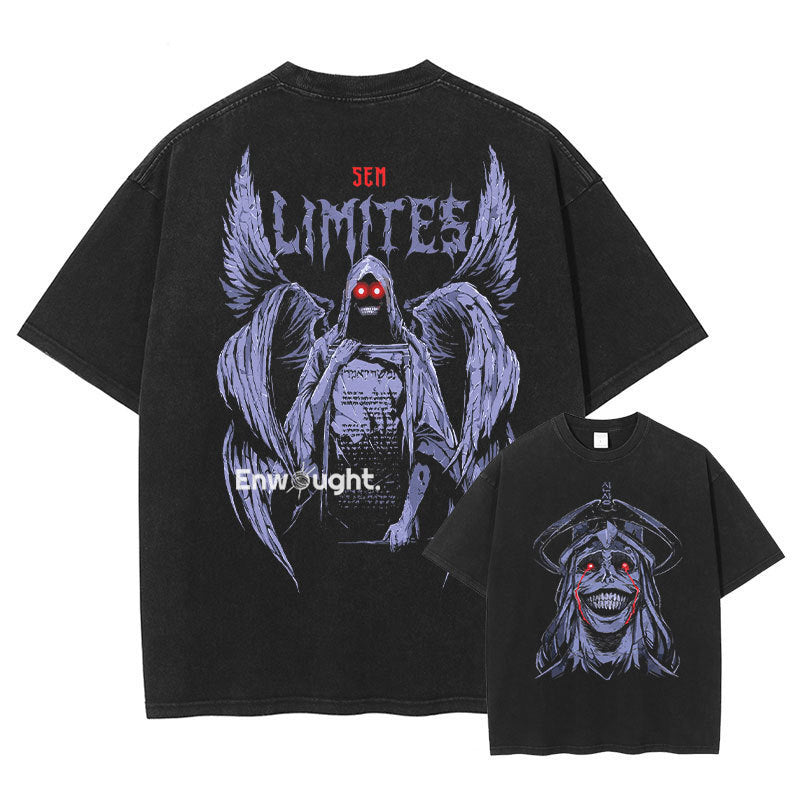 Sung Jin Woo T Shirt Anime S-Solo-Leveling Oversized Vintage eprolo