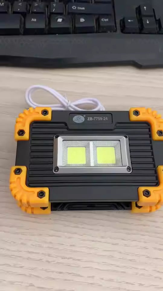 Mini COB Camping Light USB Charging Outdoor Camping Tent Light Portable Multi functional Emergency Projection Light eprolo