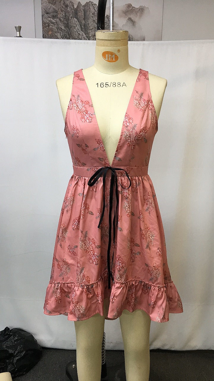 Bohemian Vintage Dress for Women - Casual Holiday Beach Dress with Sexy Style eprolo