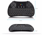 H9 Wireless Backlit Colorful Touch Remote Control Keyboard - Whispering Desires Shoppe