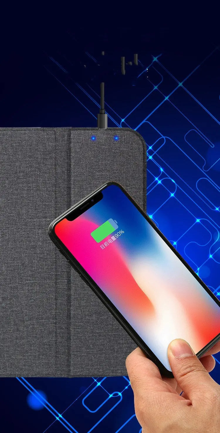 2 In1 Wireless Charging Mouse Pad Charger Holder Non-slip Charging Mouse Pad - Whispering Desires Shoppe