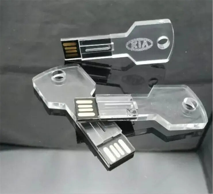 Transparent luminous USB - Whispering Desires Shoppe
