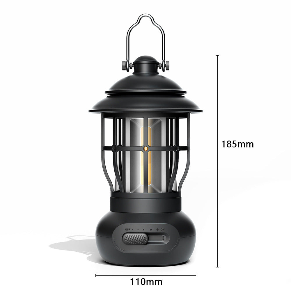 Camping Ligjt Outdoor  Ambience Lighting Camping Light Vintage Horse Light Gift USB Charging Tent Camp Lamp eprolo