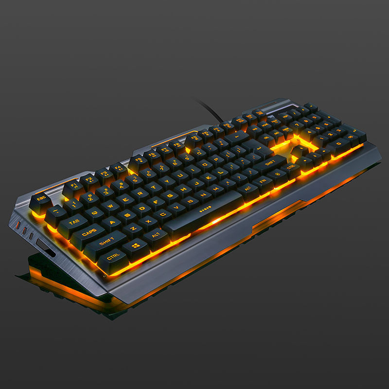 Wired gaming keyboard for notebook desktop - Whispering Desires Shoppe