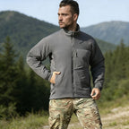 Men's Winter Warm Padded Jacket, Lightweight Hooded Tactical Parka, Outdoor Waterproof Windproof Cold-Weather Hiking Jacket. eprolo