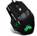 Professional Wired Gaming Mouse 5500DPI Adjustable 7 Buttons - Whispering Desires Shoppe
