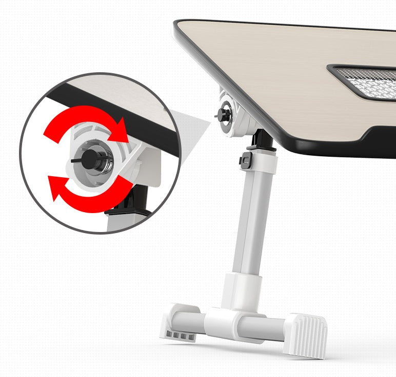 Adjustable Laptop Desk Stand Foldable Notebook Laptop Bed Table Can be Lifted Standing - Whispering Desires Shoppe