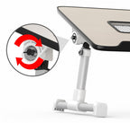 Adjustable Laptop Desk Stand Foldable Notebook Laptop Bed Table Can be Lifted Standing - Whispering Desires Shoppe