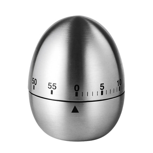 Creative Stainless Steel Kitchen Timer Egg Apple Timer Mechanical Reminder Countdown Kitchen Gadget eprolo