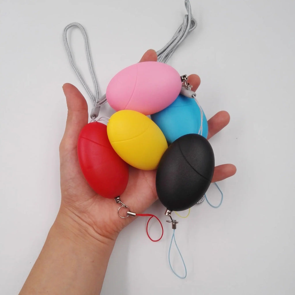 Oval alarm female self-defense female anti-tracking alarm - Whispering Desires Shoppe