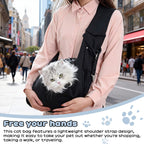 Portable Pet Carrier Bag for Small Dogs & Cats up to 7.5kg - Lightweight Shoulder Bag for Travel, Hiking, and Outdoor Use eprolo