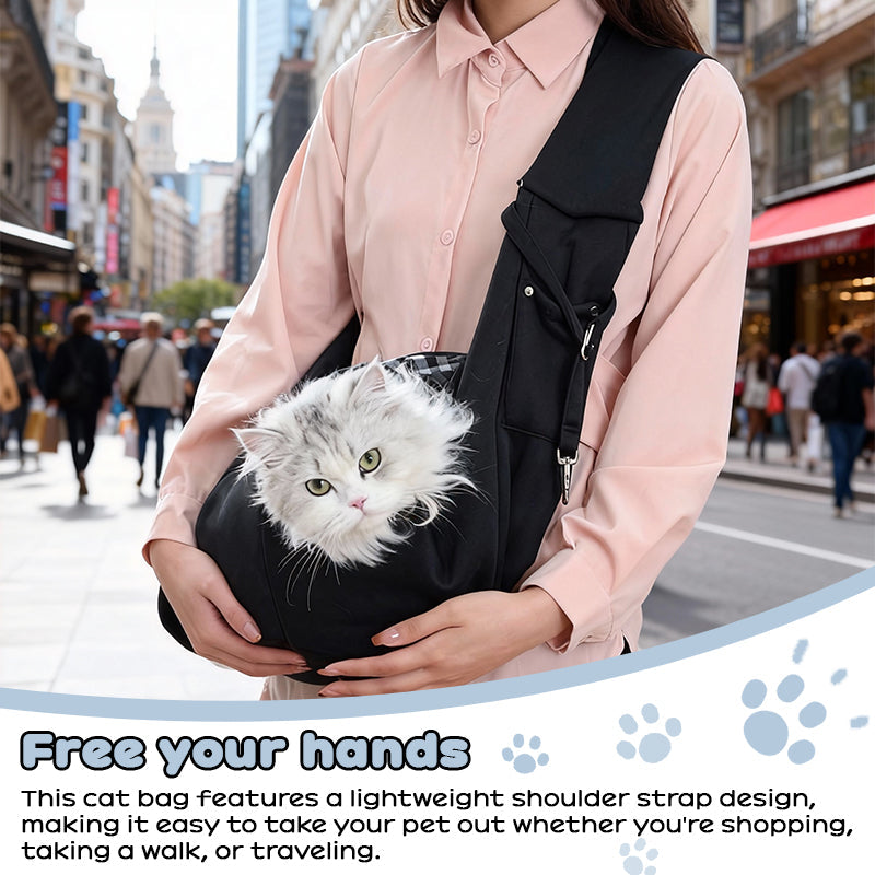 Portable Pet Carrier Bag for Small Dogs & Cats up to 7.5kg - Lightweight Shoulder Bag for Travel, Hiking, and Outdoor Use eprolo