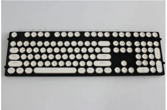 Steampunk Style Typewriter Mechanical Keyboard - Whispering Desires Shoppe