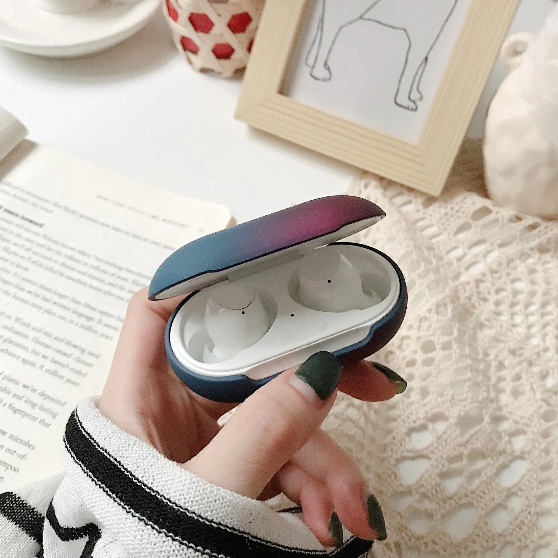 Gradient Samsung Bluetooth Headset Galaxy Buds+ Protective Case - Whispering Desires Shoppe