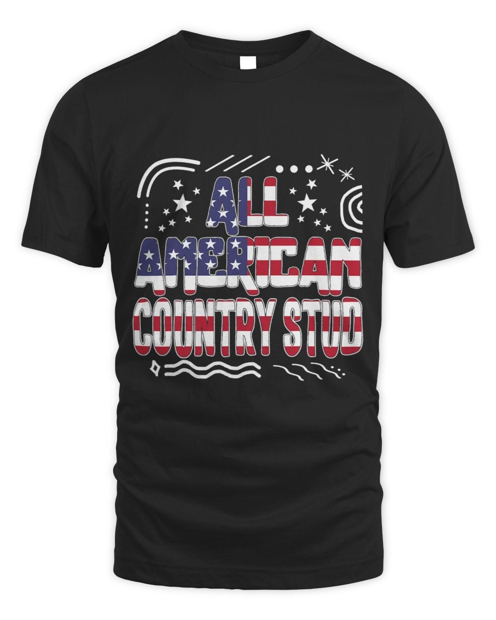 4th Of July All American Country Stud USA Flag America Indep Whispering Desires Shoppe