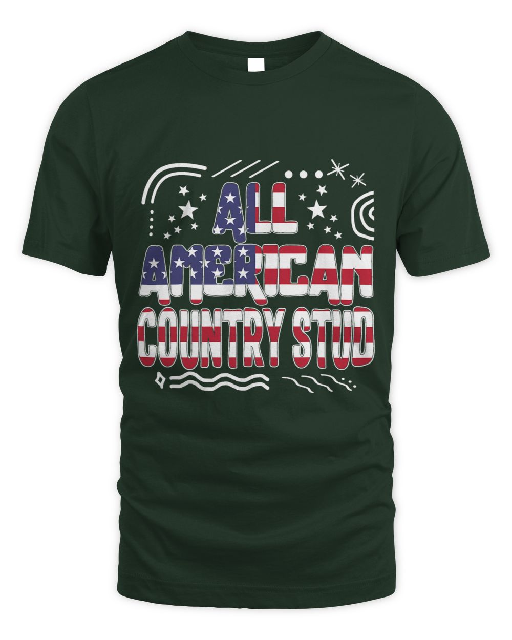 4th Of July All American Country Stud USA Flag America Indep Whispering Desires Shoppe