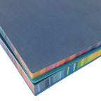 Colorful Rainbow Side A5 Leather Cover Notebook - Whispering Desires Shoppe