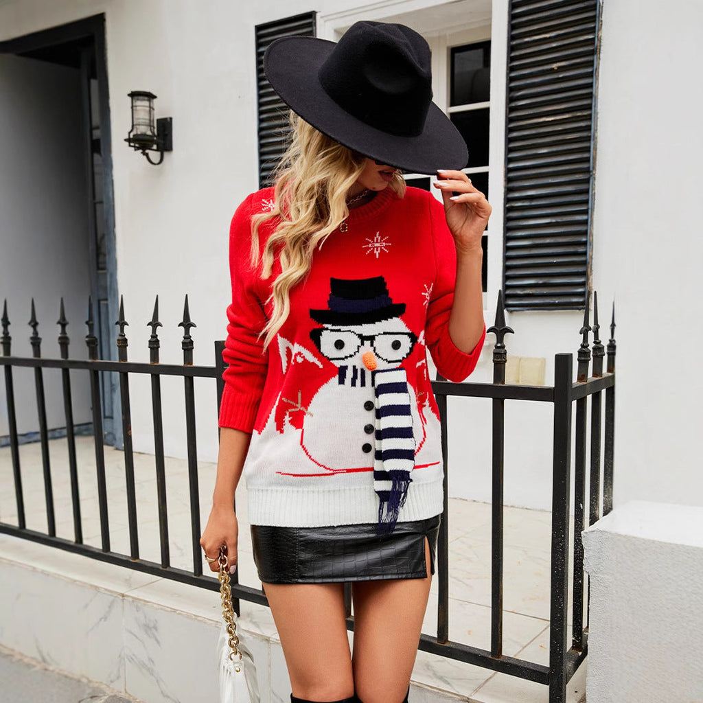 Christmas sweaters for women's clothing eprolo