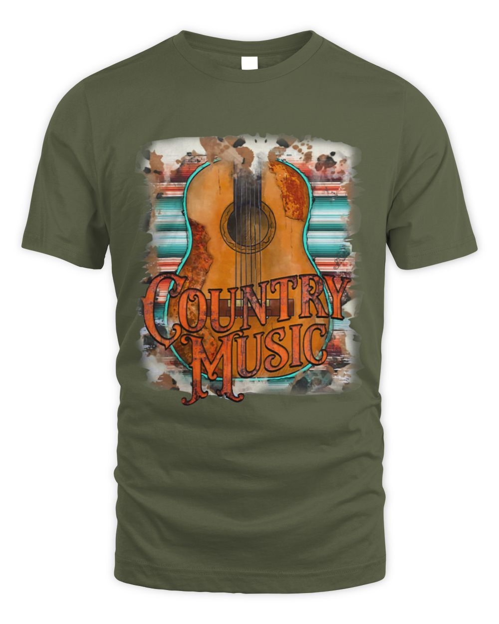 Leopard Guitar Just A Girl Who Loves Country Music Western Whispering Desires Shoppe