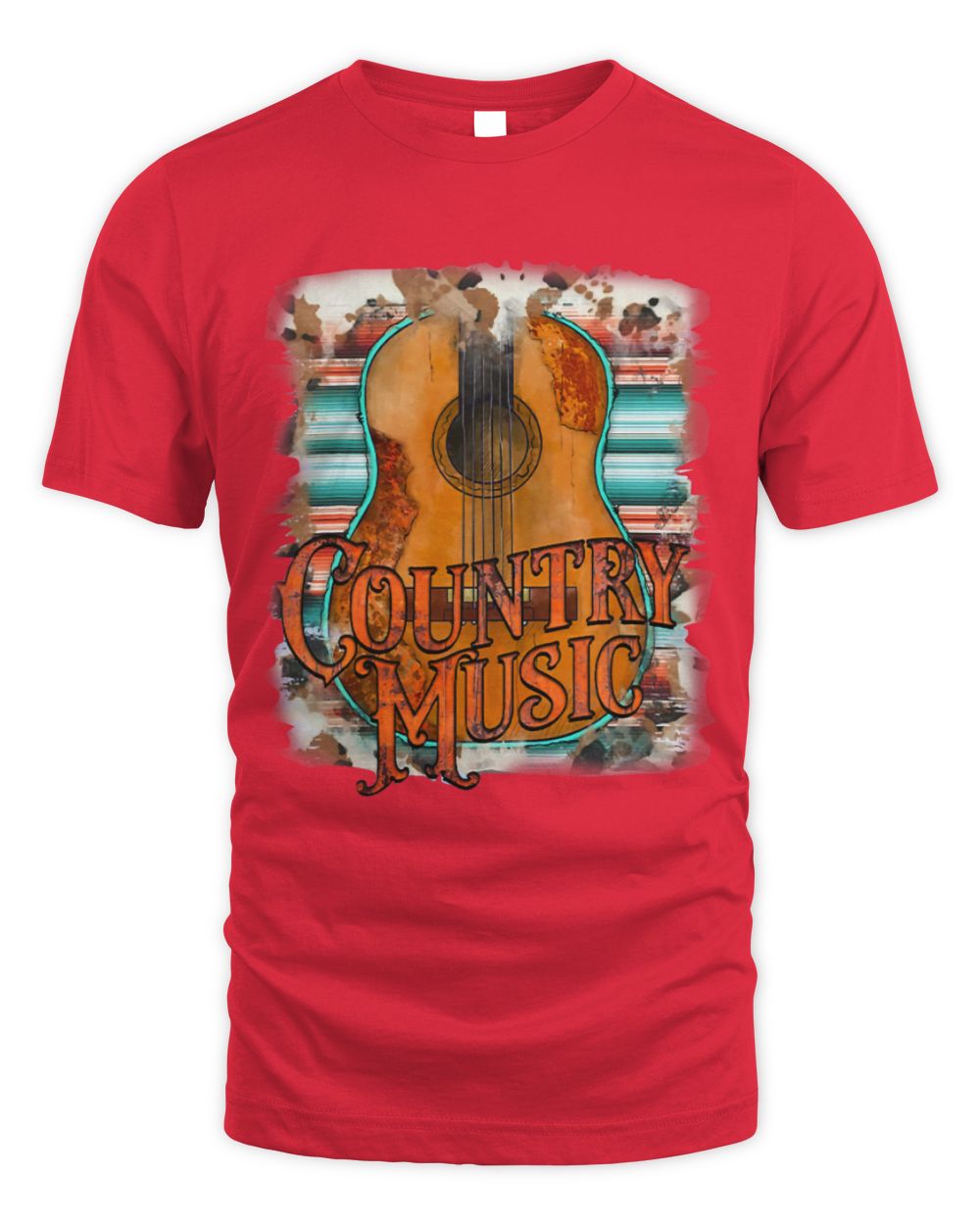 Leopard Guitar Just A Girl Who Loves Country Music Western Whispering Desires Shoppe