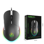 LED Gaming Mouse 6400 DPI USB Ergonomic Mause - Whispering Desires Shoppe