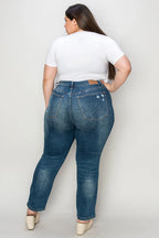 Judy Blue High-Waist Tummy Control Slim Jeans - Whispering Desires Shoppe