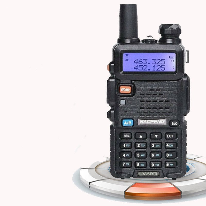 Baofeng Uv-5R Three Segment Walkie Talkie Vhf 220-226Mhz Uhf Frequency Dual Antenna Walkie Talkie Civil Handpiece - Whispering Desires Shoppe