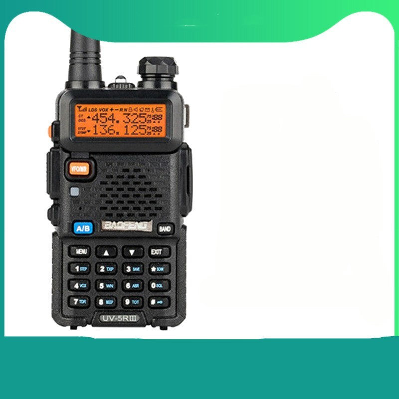Baofeng Uv-5R Three Segment Walkie Talkie Vhf 220-226Mhz Uhf Frequency Dual Antenna Walkie Talkie Civil Handpiece - Whispering Desires Shoppe