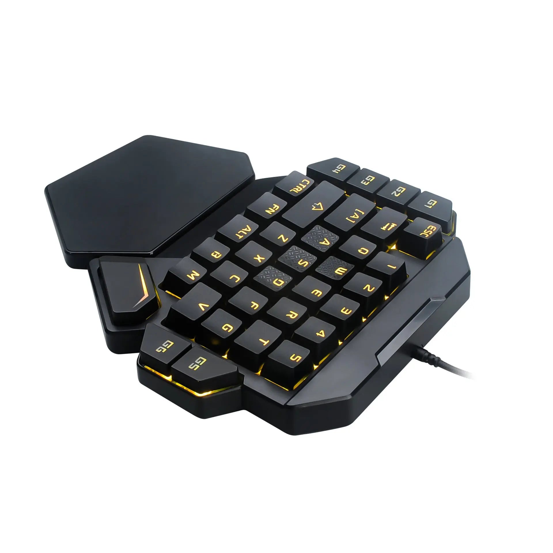 Eat Chicken One-handed Mechanical Keyboard Throne Left-handed Small Keyboard Mobile Game External Ebay Amazon Keyboard - Whispering Desires Shoppe