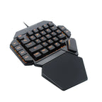 Eat Chicken One-handed Mechanical Keyboard Throne Left-handed Small Keyboard Mobile Game External Ebay Amazon Keyboard - Whispering Desires Shoppe