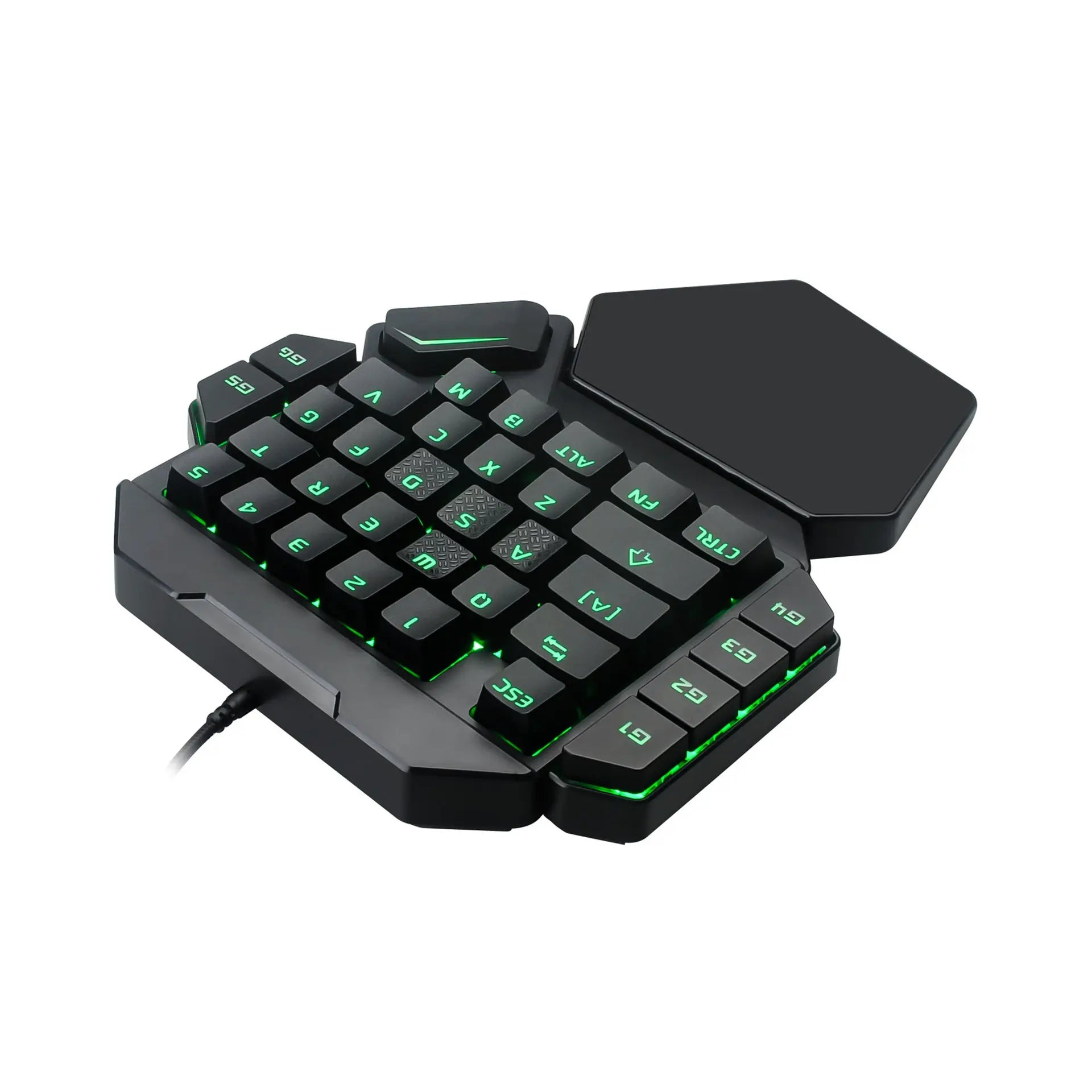 Eat Chicken One-handed Mechanical Keyboard Throne Left-handed Small Keyboard Mobile Game External Ebay Amazon Keyboard - Whispering Desires Shoppe