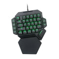 Eat Chicken One-handed Mechanical Keyboard Throne Left-handed Small Keyboard Mobile Game External Ebay Amazon Keyboard - Whispering Desires Shoppe