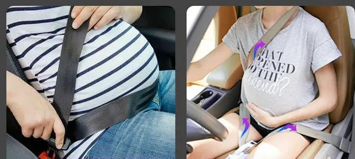 Car seat belt for pregnant women, car co-pilot special anti-stroke cover, pregnant driving - Whispering Desires Shoppe