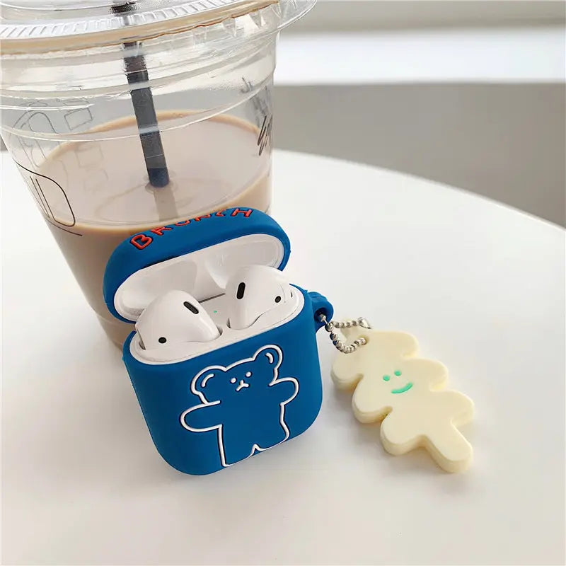 Compatible with Apple, Compatible with Apple , Airpods Protective Case For Apple Bluetooth Headset Case - Whispering Desires Shoppe
