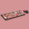 Wireless Office Punk Keyboard And Mouse Set - Whispering Desires Shoppe